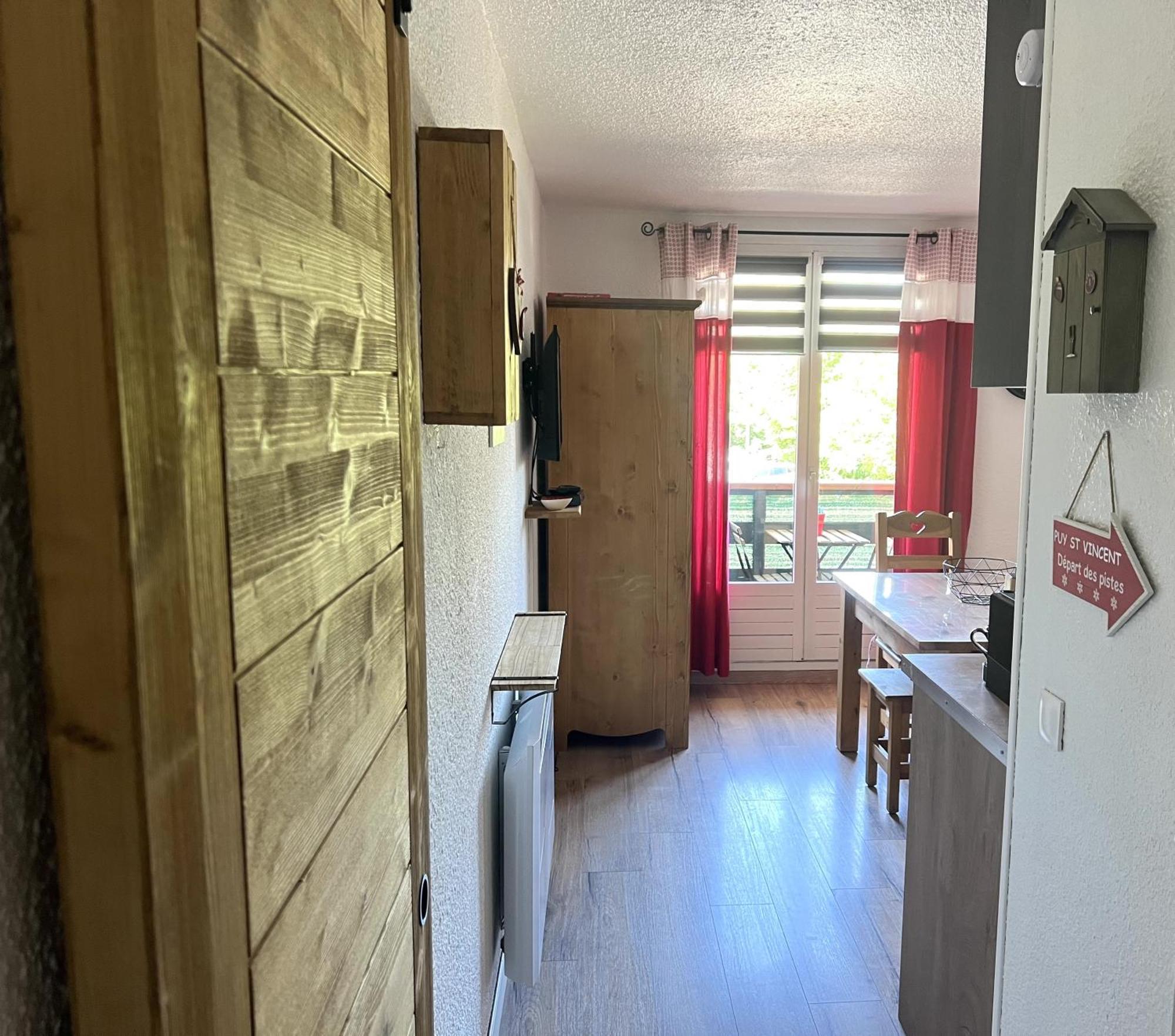 Appartement pour 4 personnes à Puy St Vincent 1700 Puy-Saint-Vincent Esterno foto