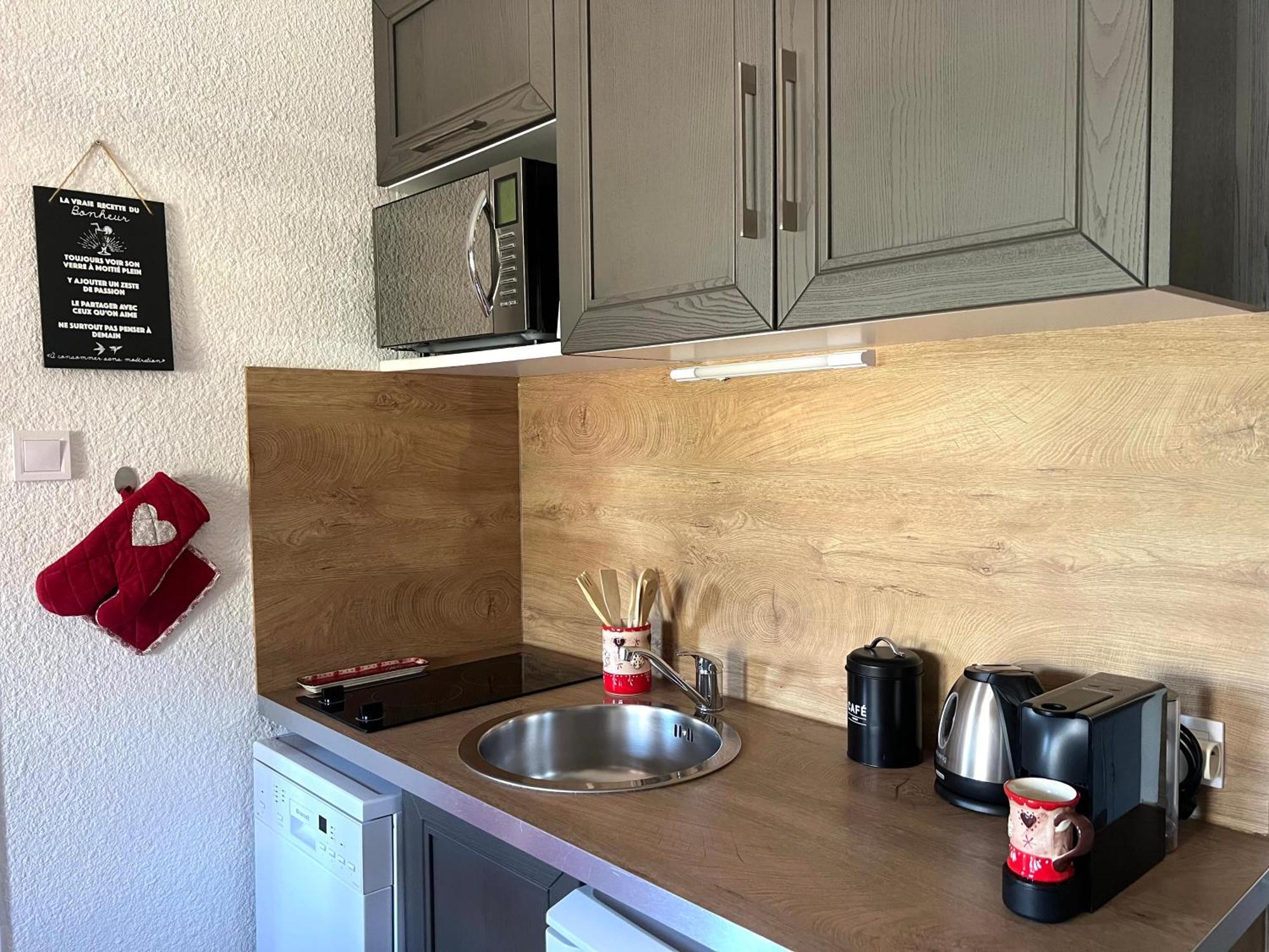 Appartement pour 4 personnes à Puy St Vincent 1700 Puy-Saint-Vincent Esterno foto